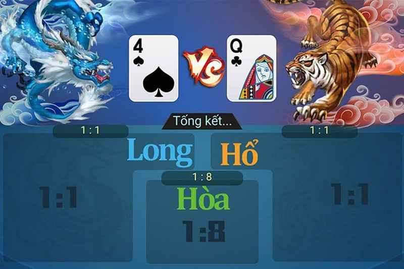 Đặt cược game bài rồng hổ theo phương pháp hoán đổi